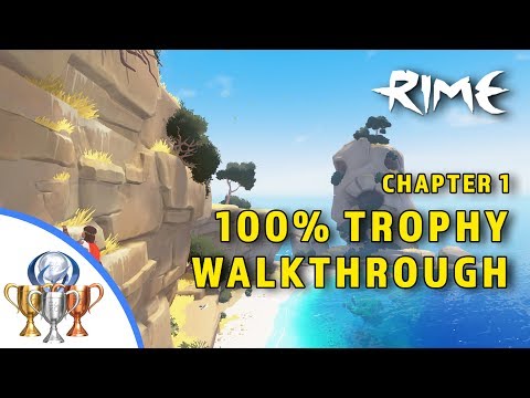 RiME 100% Trophy Walkthrough (Chapter 1 - Denial) Collectibles - Outfits, Emblems, Toys, Statues....