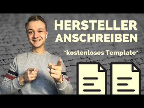 Einfache Methode um Supplier (Hersteller) anzuschreiben - Amazon FBA Tutorial *kostenloses Template*