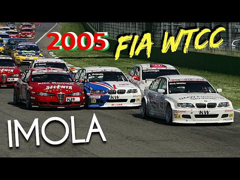 FIA WTCC 2005 | Imola Racing Weekend Highlights (Classic Raw Sound Footage)