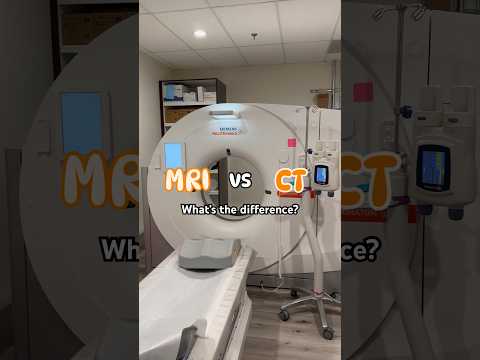 MRI vs CT, what’s the difference? 🤔