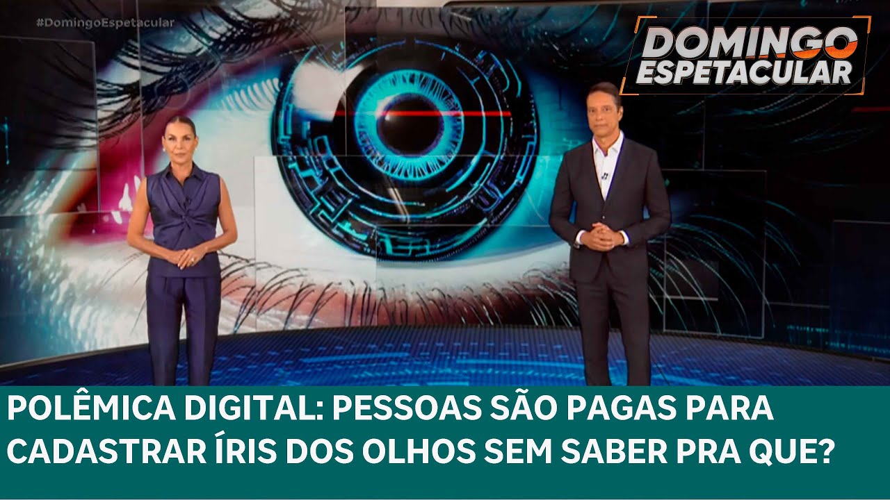 Polêmica! Empresa paga para pessoas cadastrarem a íris dos olhos, a maioria não sabe pra que