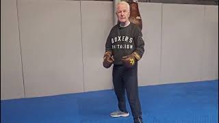 The double hook with the lead hand is devastating and can disrupt anything your opponent’s plans. 