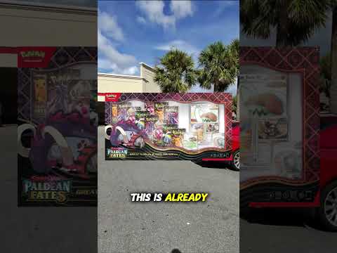 First Look: Paldean Fates Premium Collection Box (Costco Exclusive?) 🔥 Great Tusk ex & Iron Treads