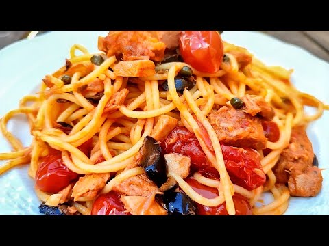 RICETTA Spaghetti al #Tonno e Pomodorini: *Facile e Veloce | Cucina Italiana