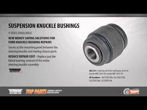 Highlighted part: suspension control arm ball bushing for Ford & Lincoln models