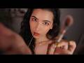 ASMR I M Deeply Focused On Your Face Close Up Brushing Touching Soft Tingles