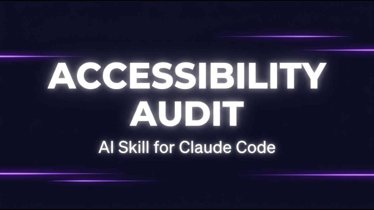 Accessibility Audit — AI Skill Overview | SkillForge