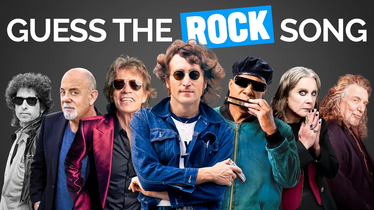 Guess these 15 Classic Rock Songs from the Harmonica Riff