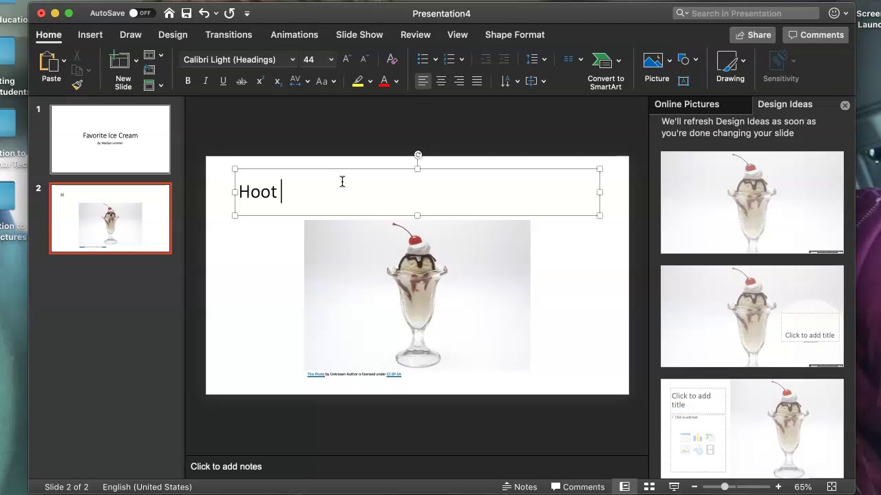 How to make a PowerPoint Presentatin_ Ice Cream