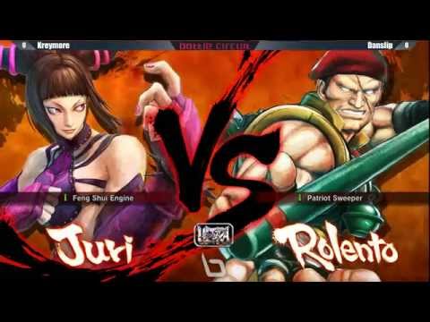 Next Level Battle Circuit 141 - USF4 - Kreymore (Juri) vs Danslip (Rolento)