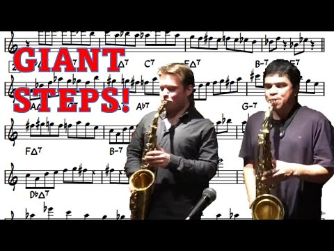 Baptiste Herbin & Ademir Junior on Giant Steps - Transcription