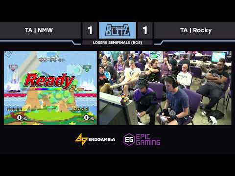 Bridgetown Blitz 3: Top 8 Losers Semis - TA | NMW (Captain Falcon) vs. TA | Rocky (Falco)