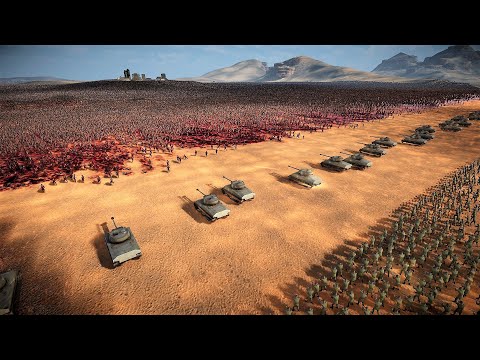 CAN 20.000 WW2 ARMY STOP 1 MILLION ORC ARMY ? | Ultimate Epic Battle Simulator 2 UEBS 2
