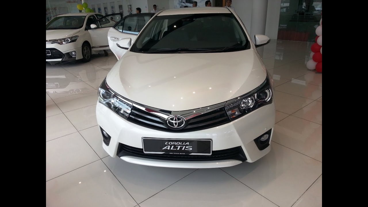 The New 2014 Toyota Altis Launched Malaysia Interior Exterior Walk Around