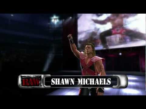 Shawn Michaels makes his entrance in WWE '13 (Official)