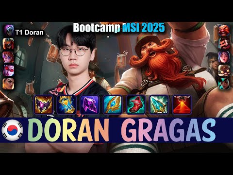 T1 Doran GRAGAS vs JAX Top - Patch 25.13 NA Ranked | Bootcamp MSI 2025 | lolrec