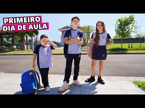 OUR FIRST DAY OF SCHOOL 2023!!! Piero Start & Helena