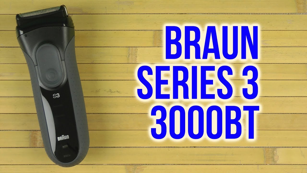 Бритва сетчатая Braun Series 3 Shave&Style 3000BT черный/серый