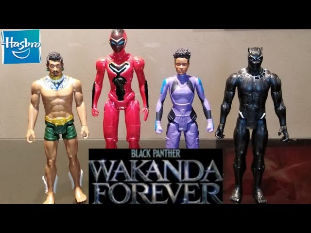 Vídeo relacionado con Marvel Studios - Black Panther: Wakanda Forever - Figura de Shuri Titan Hero Series - 30 cm - a Partir de 4 años