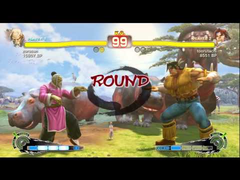 SSF4 - zorusan (Gen) VS. toorutachi (T. Hawk)