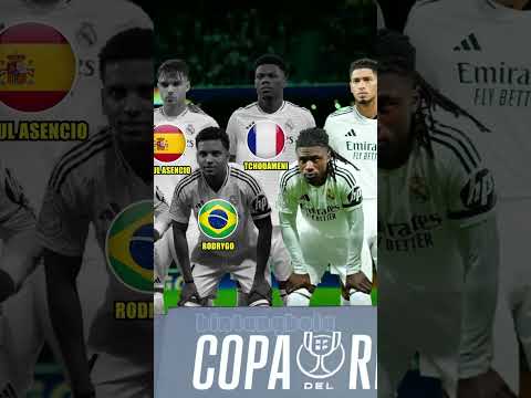 Real Madrid 4-4 Real Sociedad Copa Del Rey 2025 #bintangbola