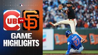 Cubs vs. Giants Game Highlights (6/13/26) | MLB Highlights