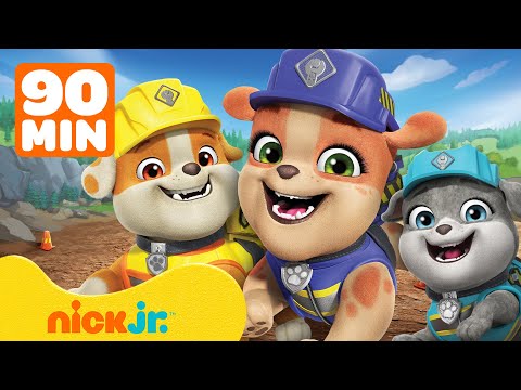 Capa de Rubble e Sua Turma | Os MELHORES Momentos de Construção com Mix + Rubble & Sua Turma! | Nick Jr.