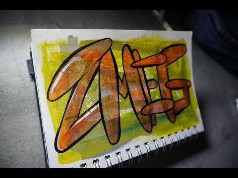 Tag on abstract backround (5min vid) asmr vid