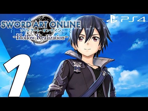 Sword Art Online Hollow Realization (PS4) - Gameplay Walkthrough Part 1 - Prologue