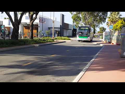 Transperth Volvo B7RLE (Volgren Optimus) TP2380 Arrives @ Belmont Forum (Wright Street)