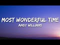 Andy Williams  - It's the Most Wonderful Time of the Year (Lyrics)