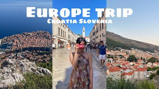 🇭🇷🇸🇮人生初ヨーロッパ旅行🪐クロアチア&スロベニア