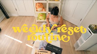 monday reset routine & setting up for the week | weekly vlog