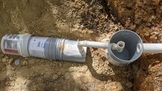 How to build the worlds smallest septic system step by step. for a RV / Tiny house.