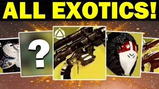 Destiny 2: ALL FINAL SHAPE EXOTICS (Weapons & Armor) Revealed so far!