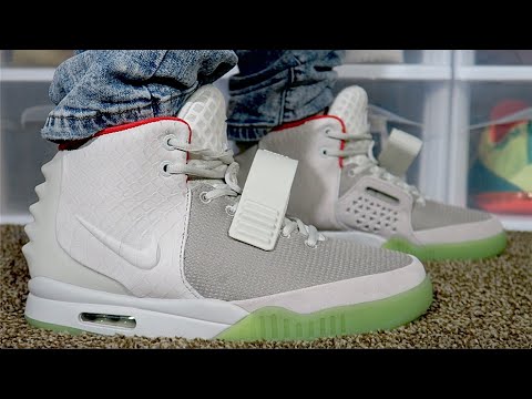 fun test: YEEZY 2 "PURE PLATINUM & SOLAR RED" ON FEET REAL OR FAKE???