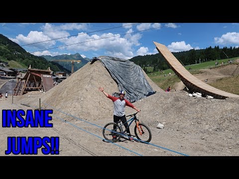 CRAZY MTB SLOPESTYLE COURSE AT CRANKWORX!!