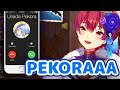 Houshou Marine Calls Pekora Drunk On Stream Because She S Lonely ENG Sub Hololive