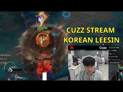 KT Cuzz Stream Leesin Destroy Korea Challenger