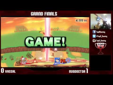 Top 8 (Feb 7, 2016) - GRAND FINALS: BugDoctor [W] (Mega Man) vs. Vassal [L] (Sheik, Fox)