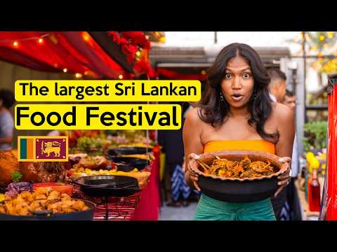 I've never seen a Sri Lankan Buffet this big in all of our travels!