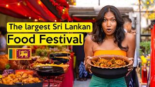 I've never seen a Sri Lankan Buffet this big in all of our travels!