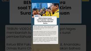 BEM UI Klarifikasi soal Demo Jakarta, Sudah Kirim Surat Pemberitahuan sejak 9 Juni 2026
