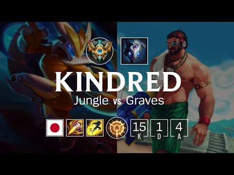 Kindred Jungle vs Graves - JP Challenger Patch 8.9