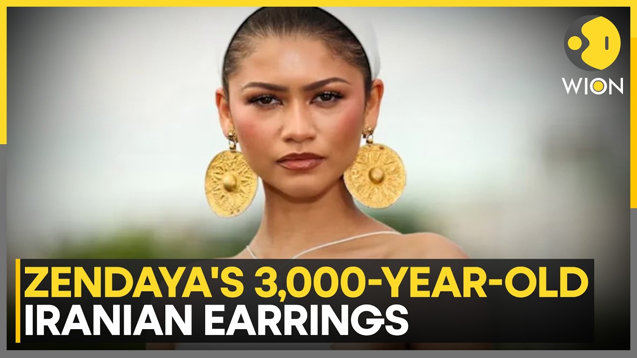 Zendaya's 3,000-Year-Old Iranian Gold Earrings Spark Debate | WION