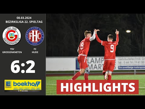 HIGHLIGHTS BEZIRKSLIGA | TSV GROSSENKNETEN - FC HUDE (08.03.2024)