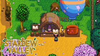 気球に乗ってやって来る本屋さん【STARDEW VALLEY】♯67