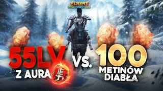 Miniaturka - ElderMT2 #22 - 55lv z Aurą P VS 100 Metinów Diabła | RZUCIŁEM PRACĘ W BANKU DLA METINA | Metin2