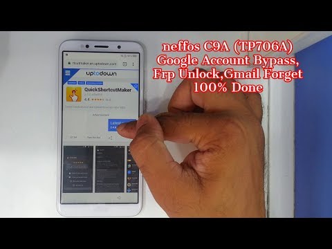 neffos C9A (TP706A) Google Bypass , FRP Unlock , Google ID Forgot 100% Solve