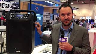 Video thumbnail for InfoComm 2018: Denon Professional Showcases the Audio Commander Portable PA Kit by rAVe [PUBS]